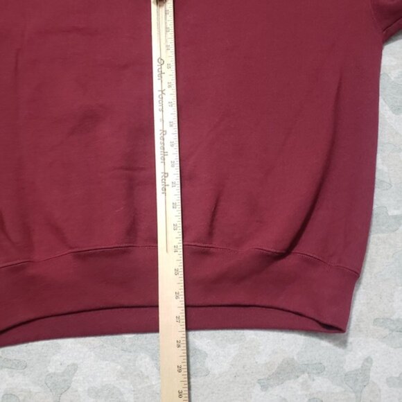 Vintage Destination Sweatshirt Mens XL Red Pullover Long Sleeve Made In USA - Picture 8 of 9